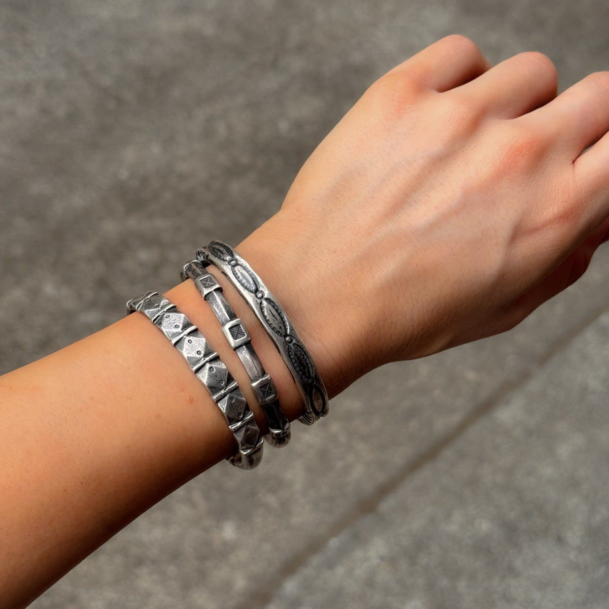 Jock Favour Snake Eyes Cuff Bracelet