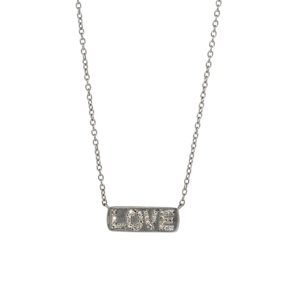 Diamond LOVE Necklace