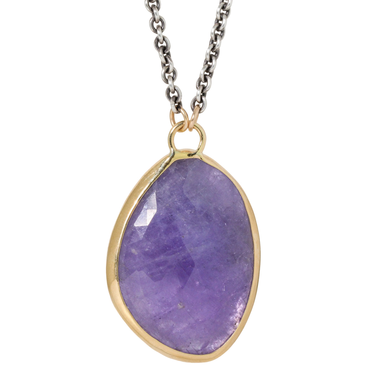 Large Tanzanite Necklace