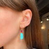 Ruby + Turquoise Earrings