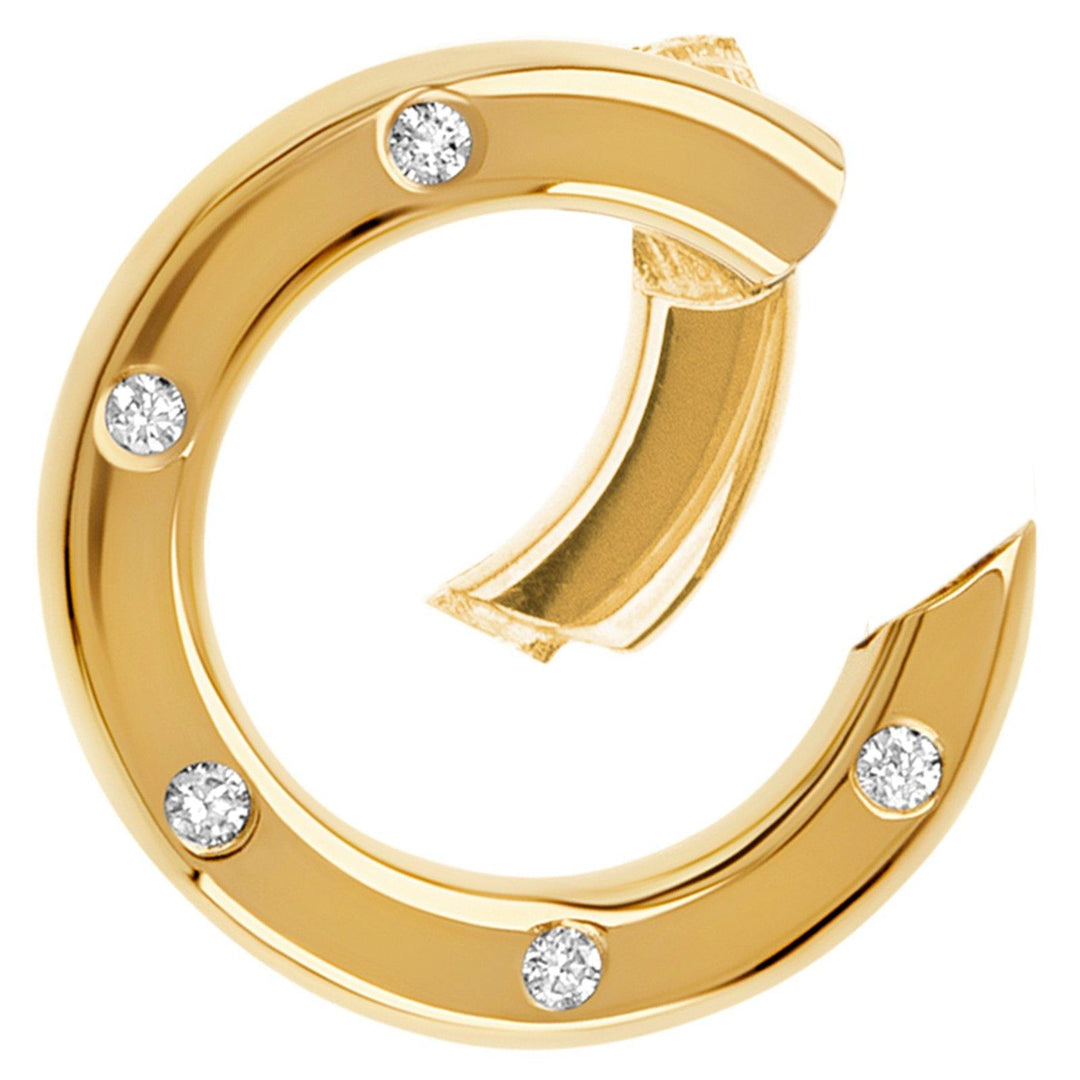 Small Round Hinge Clip Charm Holder