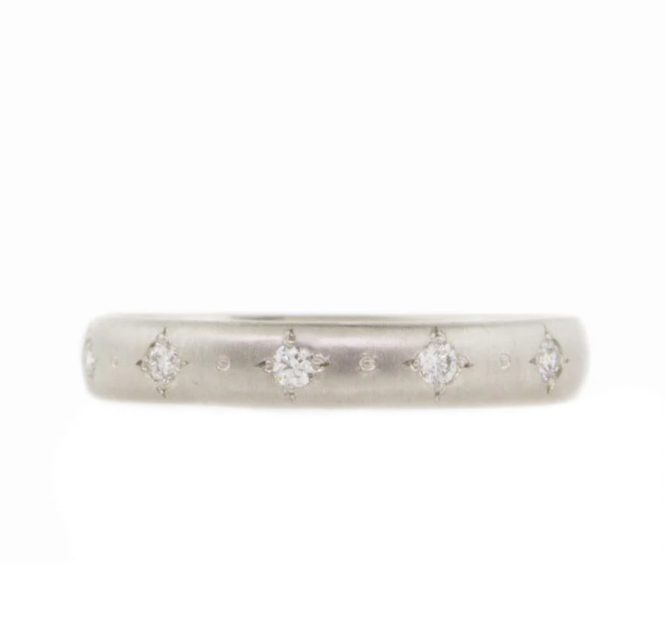 Stepping Stone Diamond Band Chemistry Jewelry