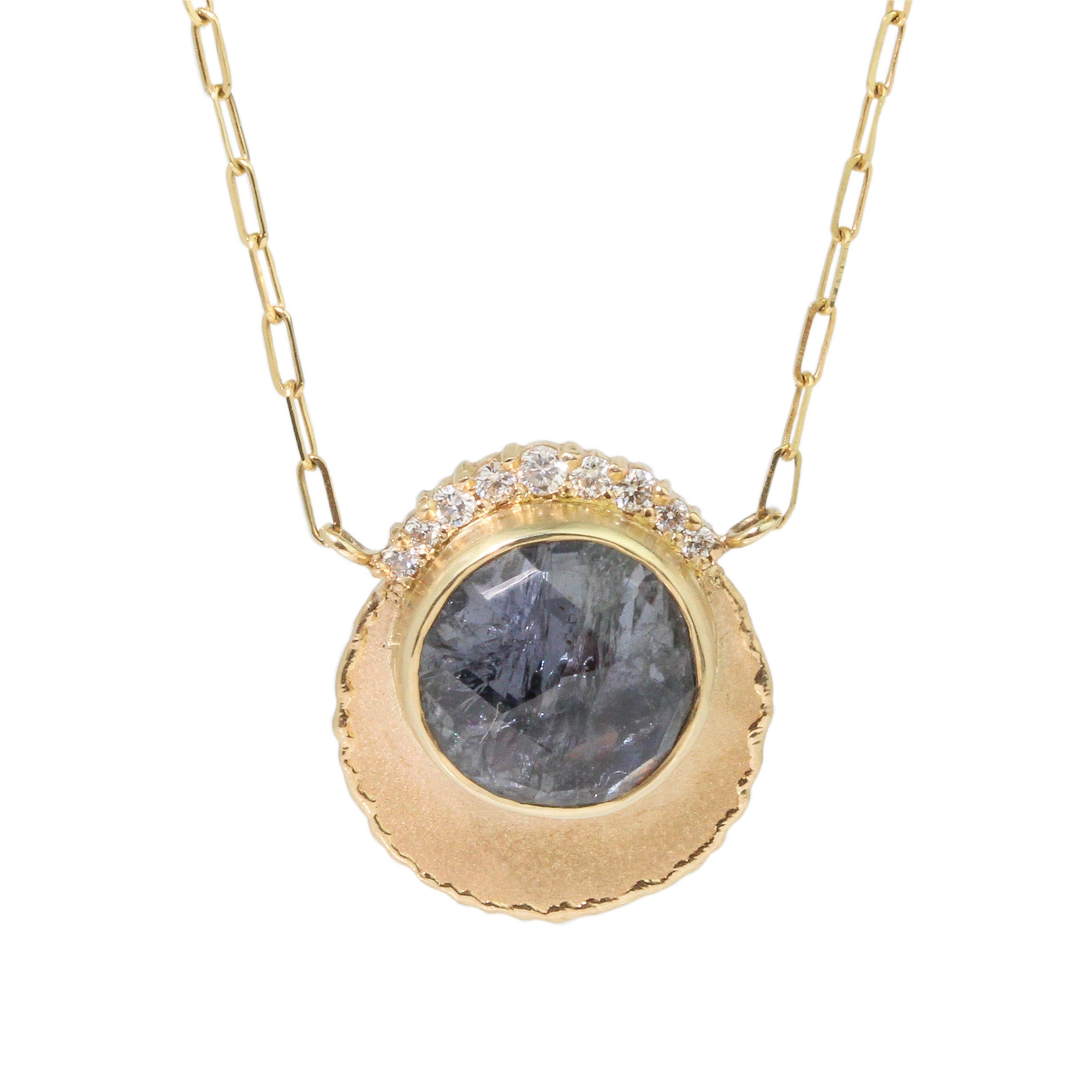Spinel and Diamond Necklace