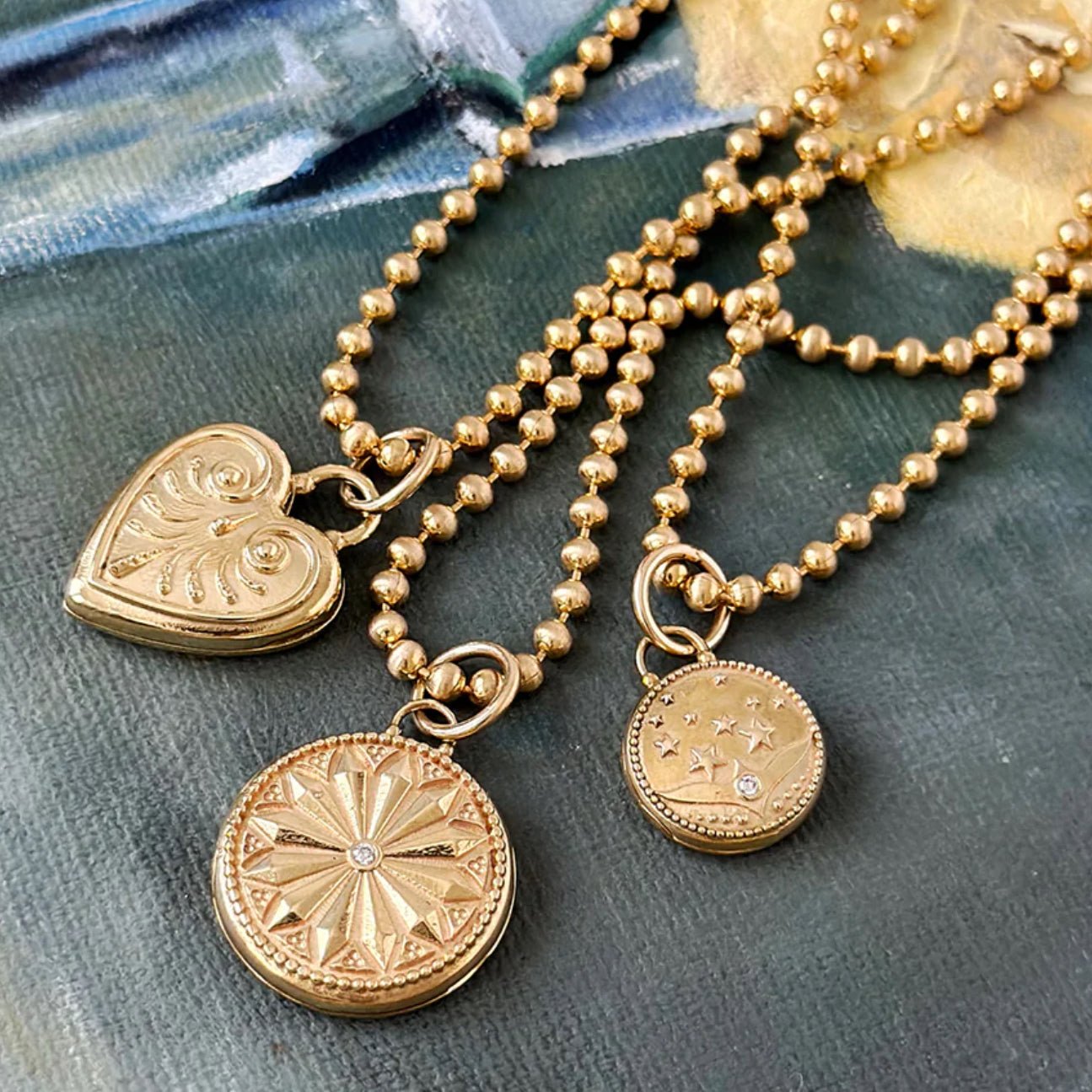 Charlotte Large Bead Chain Necklace