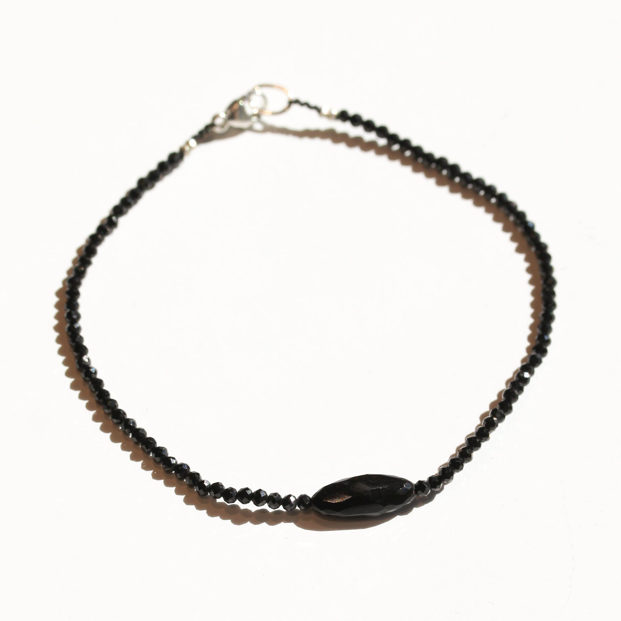 Black Spinel Bracelet No.4