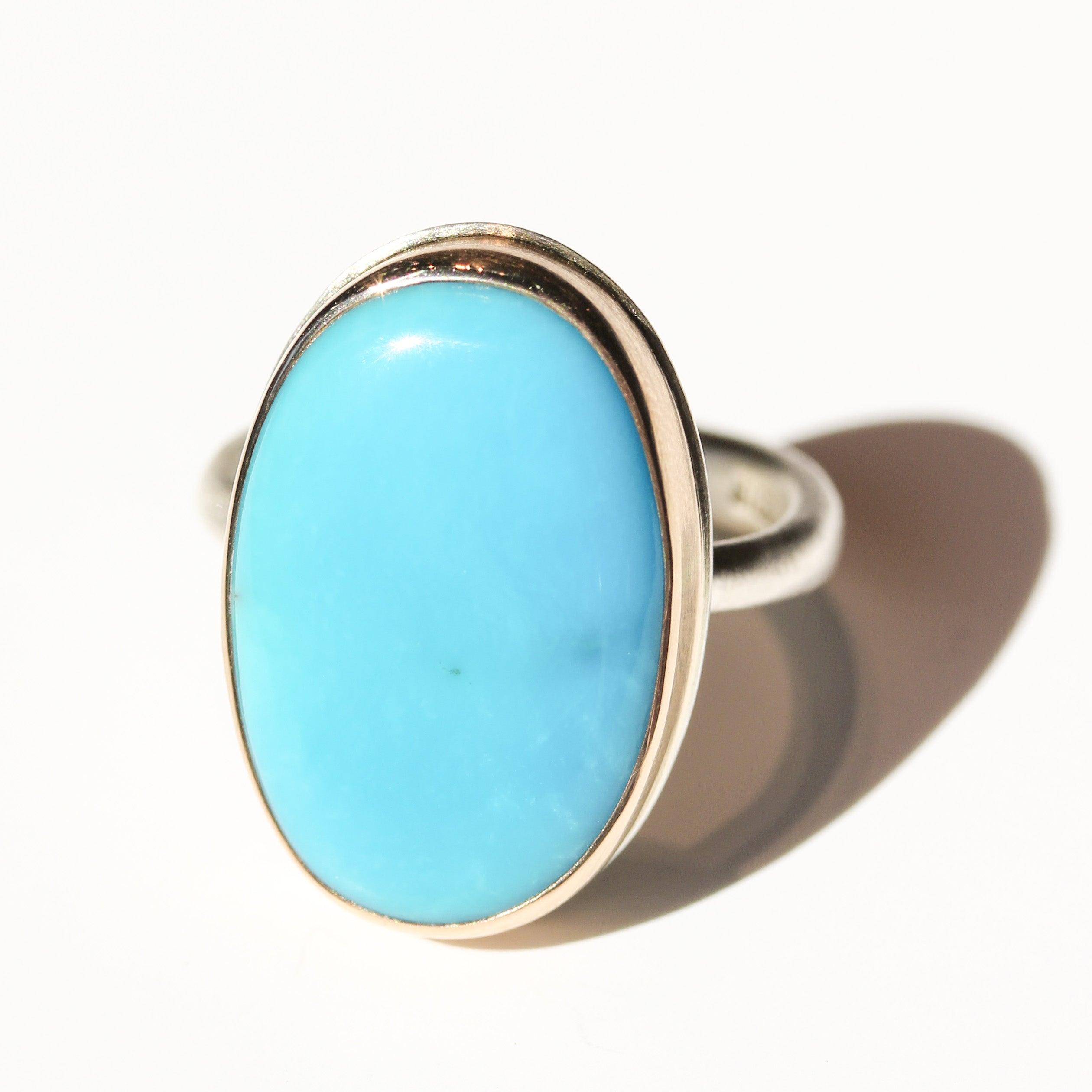 Sleeping Beauty Turquoise Ring
