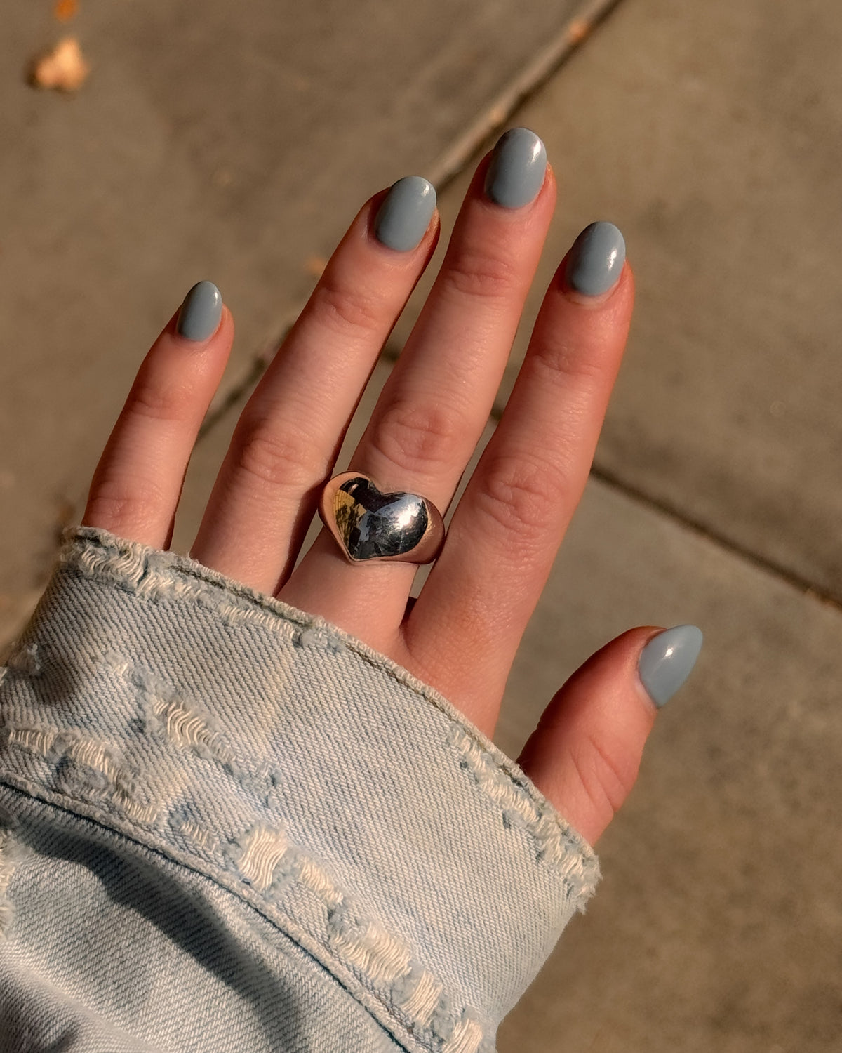 Chubby Heart Ring