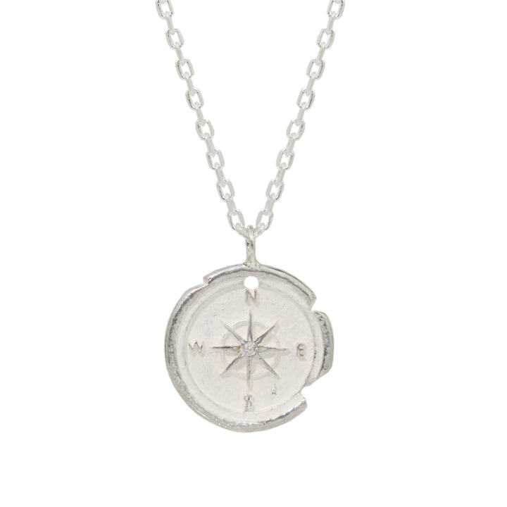 The Mini Compass Necklace