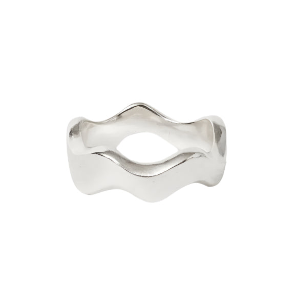 Flat Wave Ring