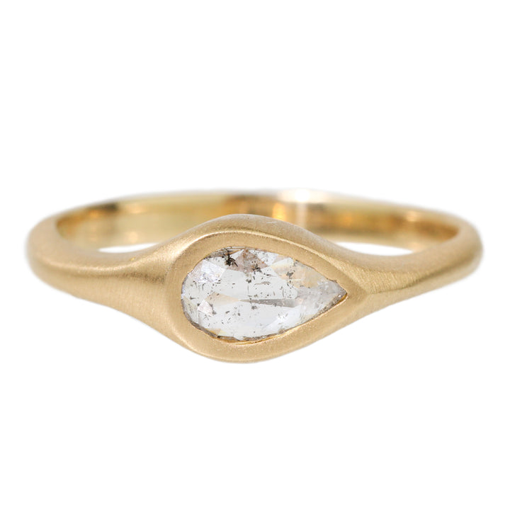 East to West Diamond Ring