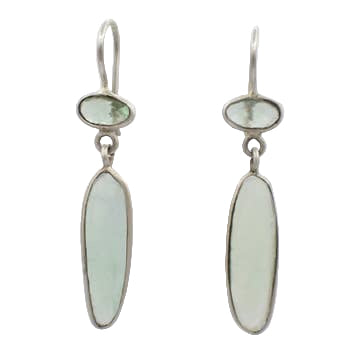 Apatite Double Drop Earrings