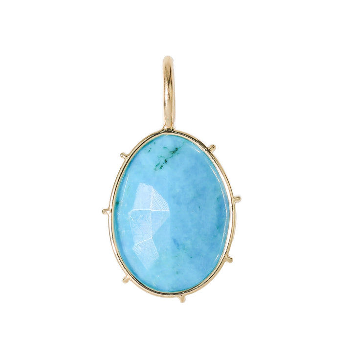 Small Turquoise Harriet Charm