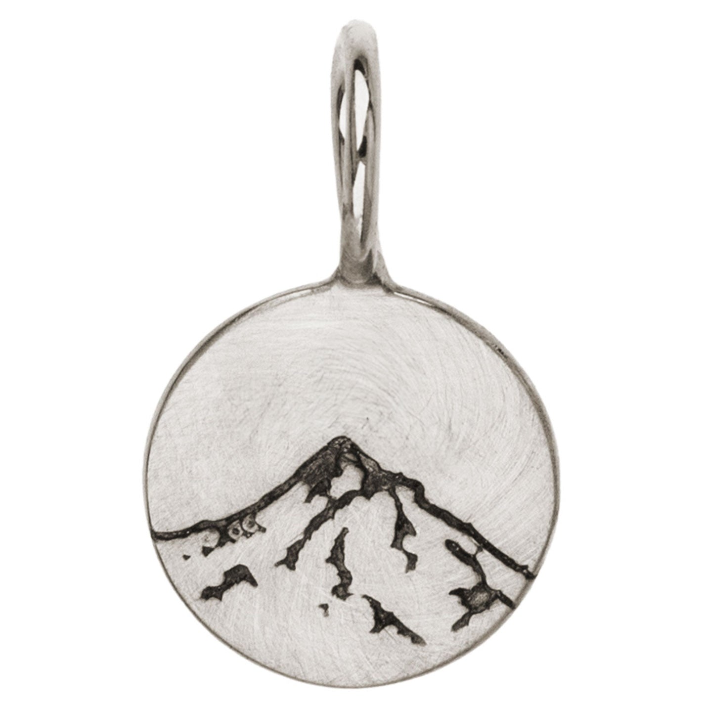 Mini Round Mt Hood Charm
