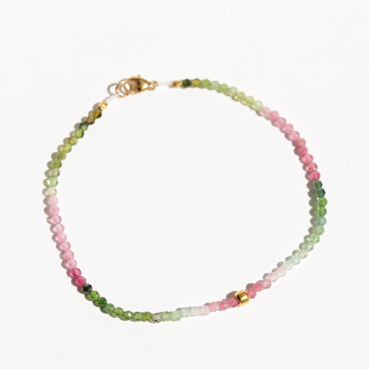 Multi Colored Tourmaline Bracelet no. 68