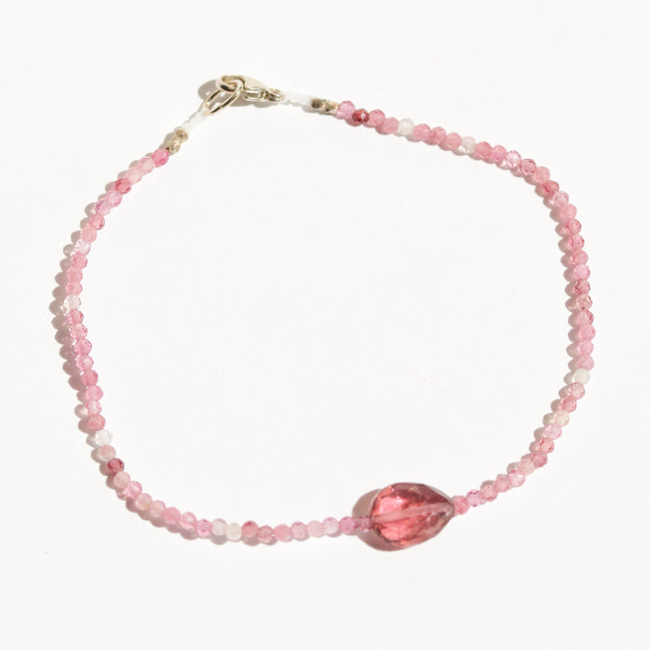 Pink Tourmaline Bracelet no. 86