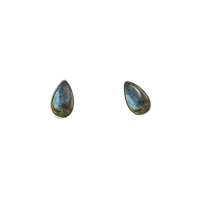 Labradorite Stud Earrings