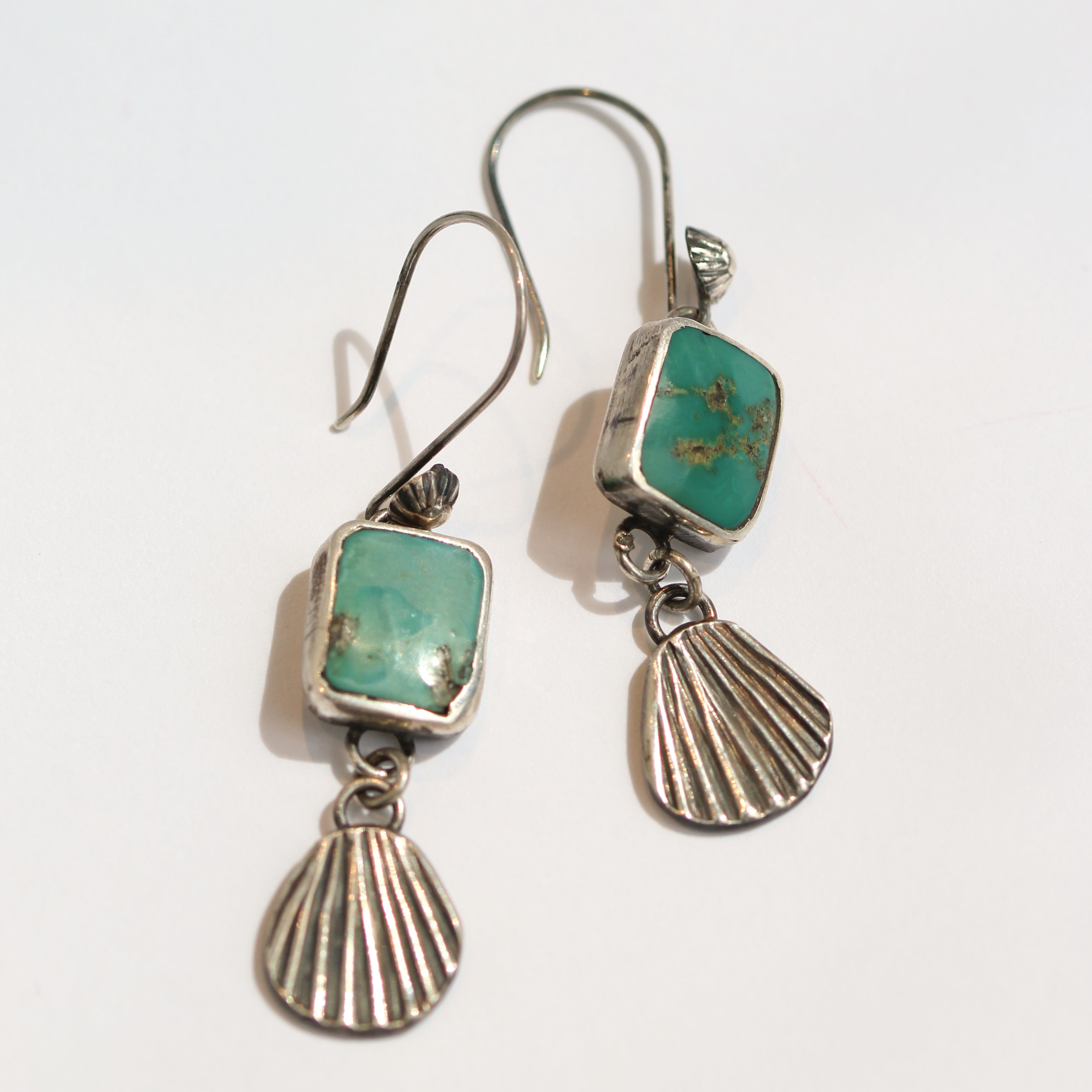 Jesse Robins Cararol Turquoise Earrings