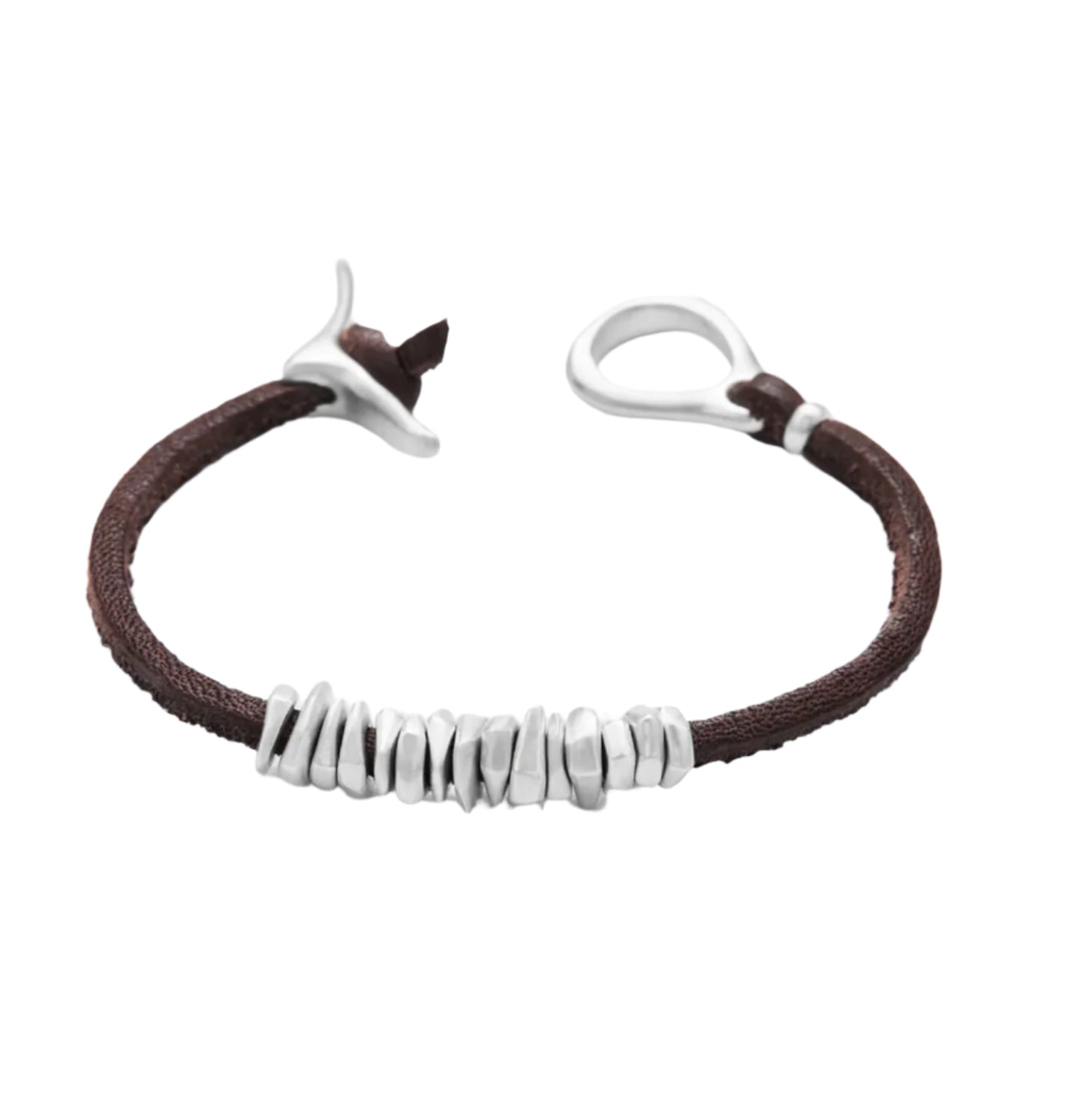 Torch Leather Bracelet