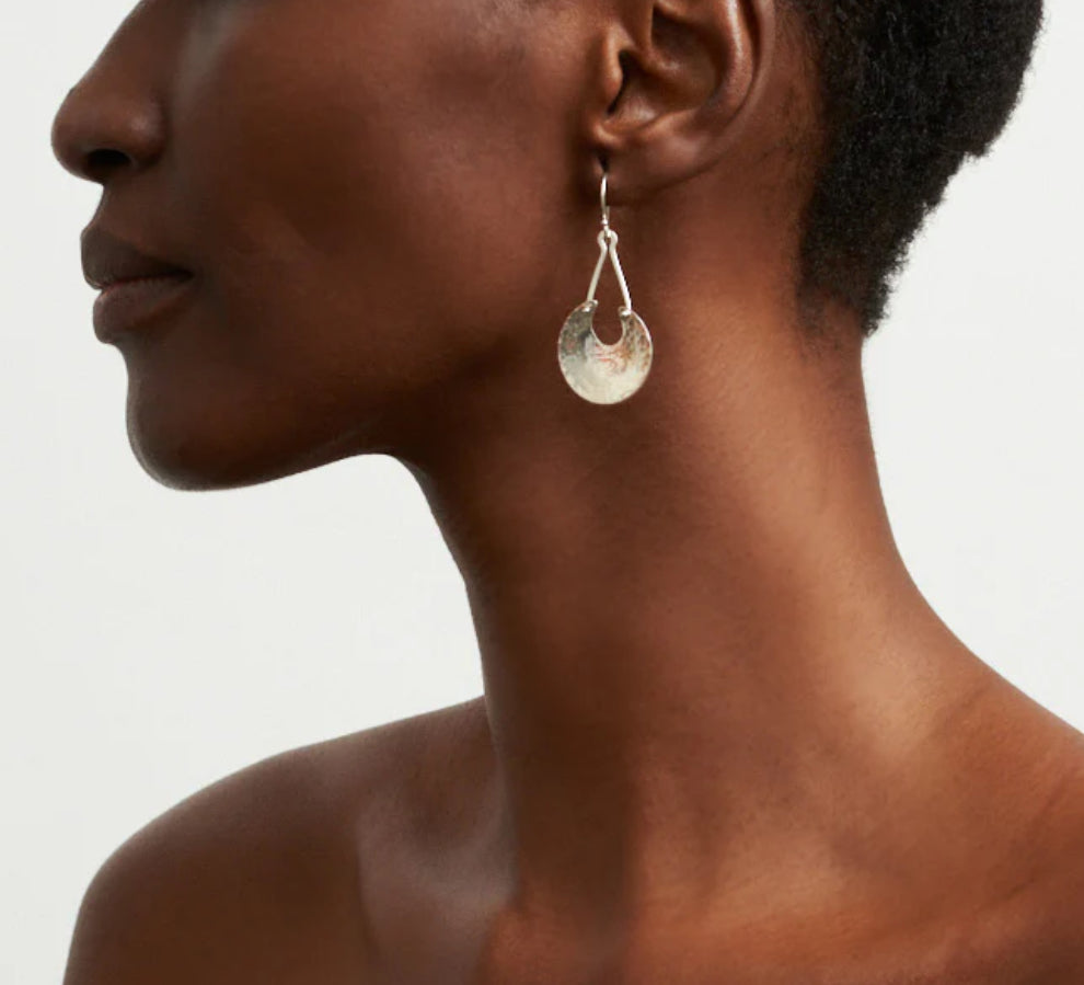 Hammered Oshun Earrings