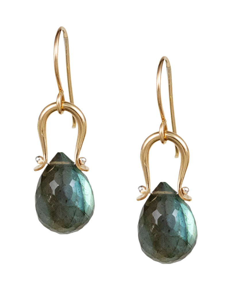 Archer Labradorite Earrings