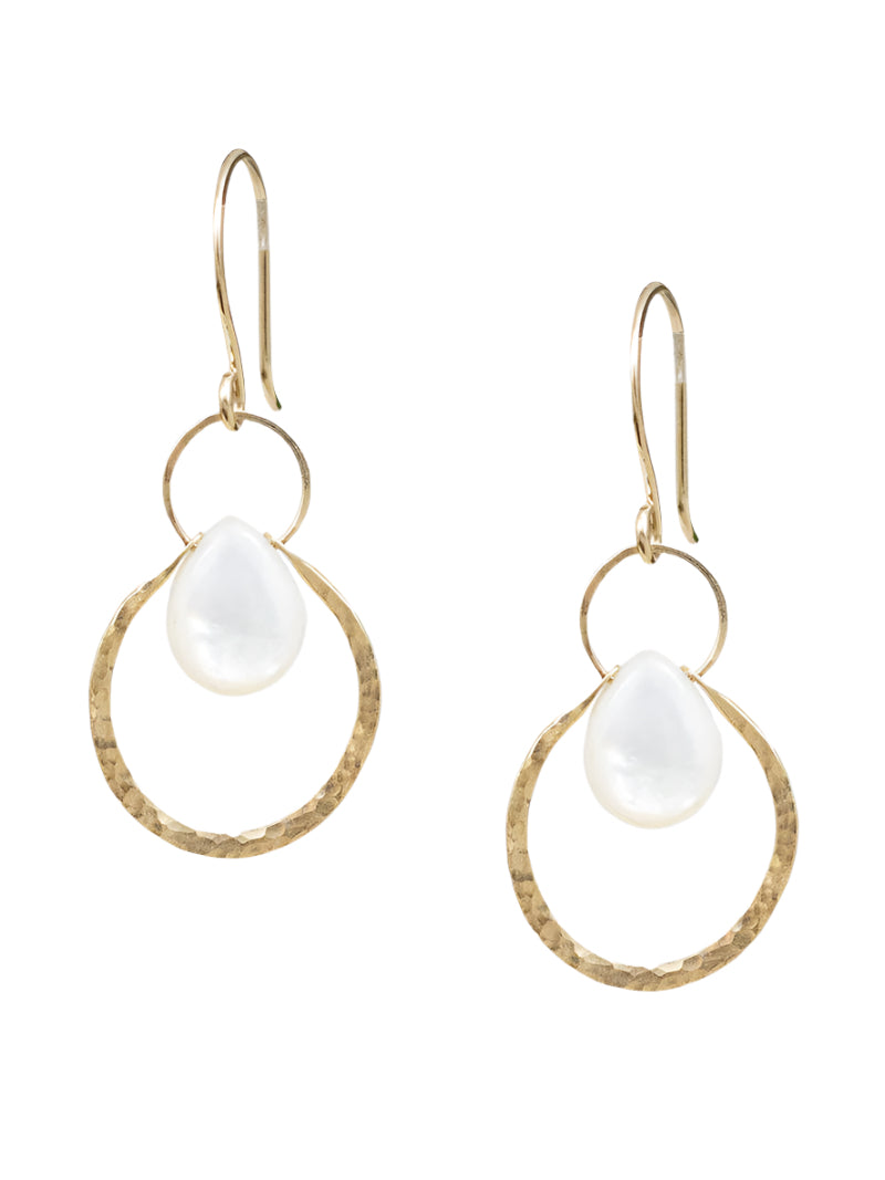 Ophelia Mother of Pearl Earrings