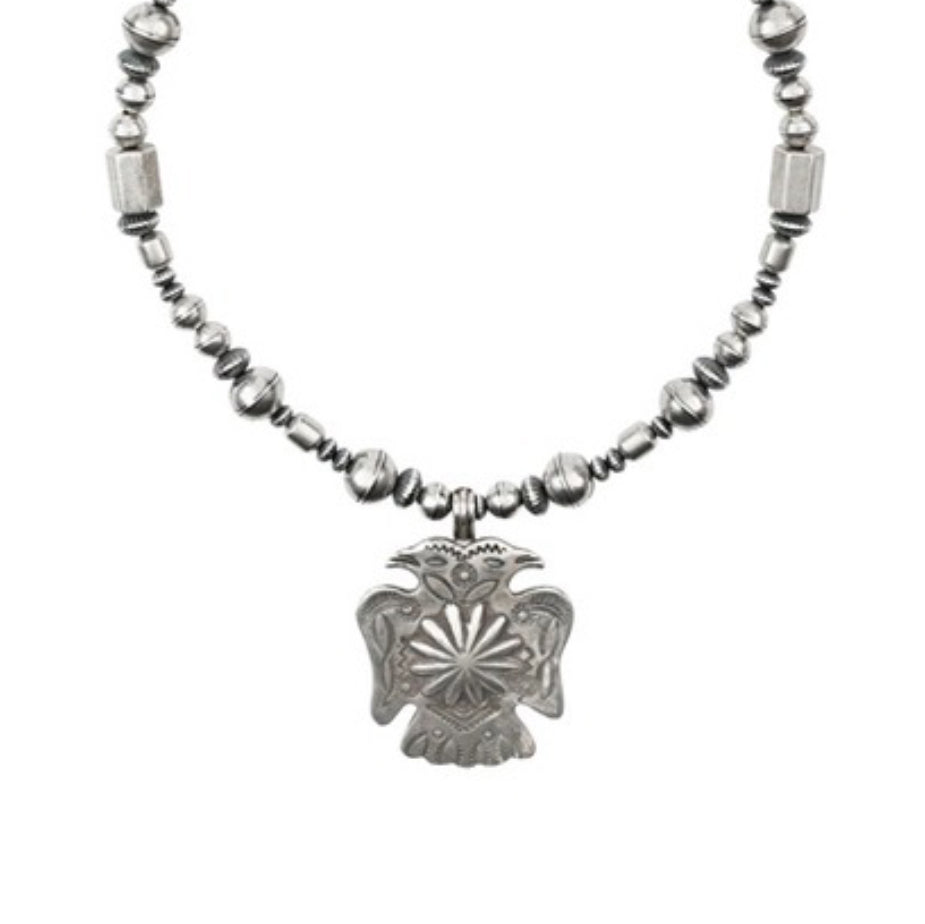 Buffalo Duel Spirit + Revival Beaded Necklace