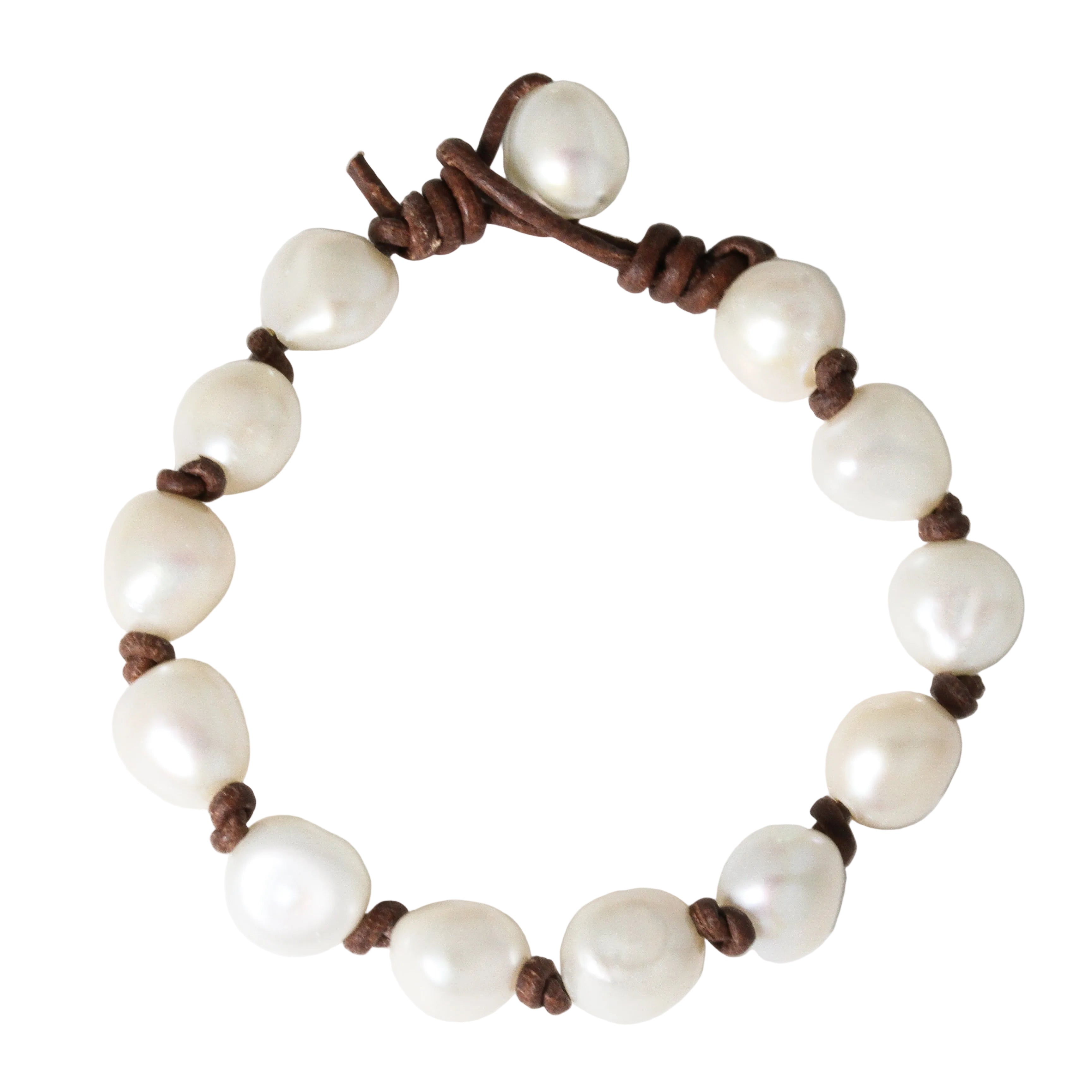 Ronja White Pearl Bracelet