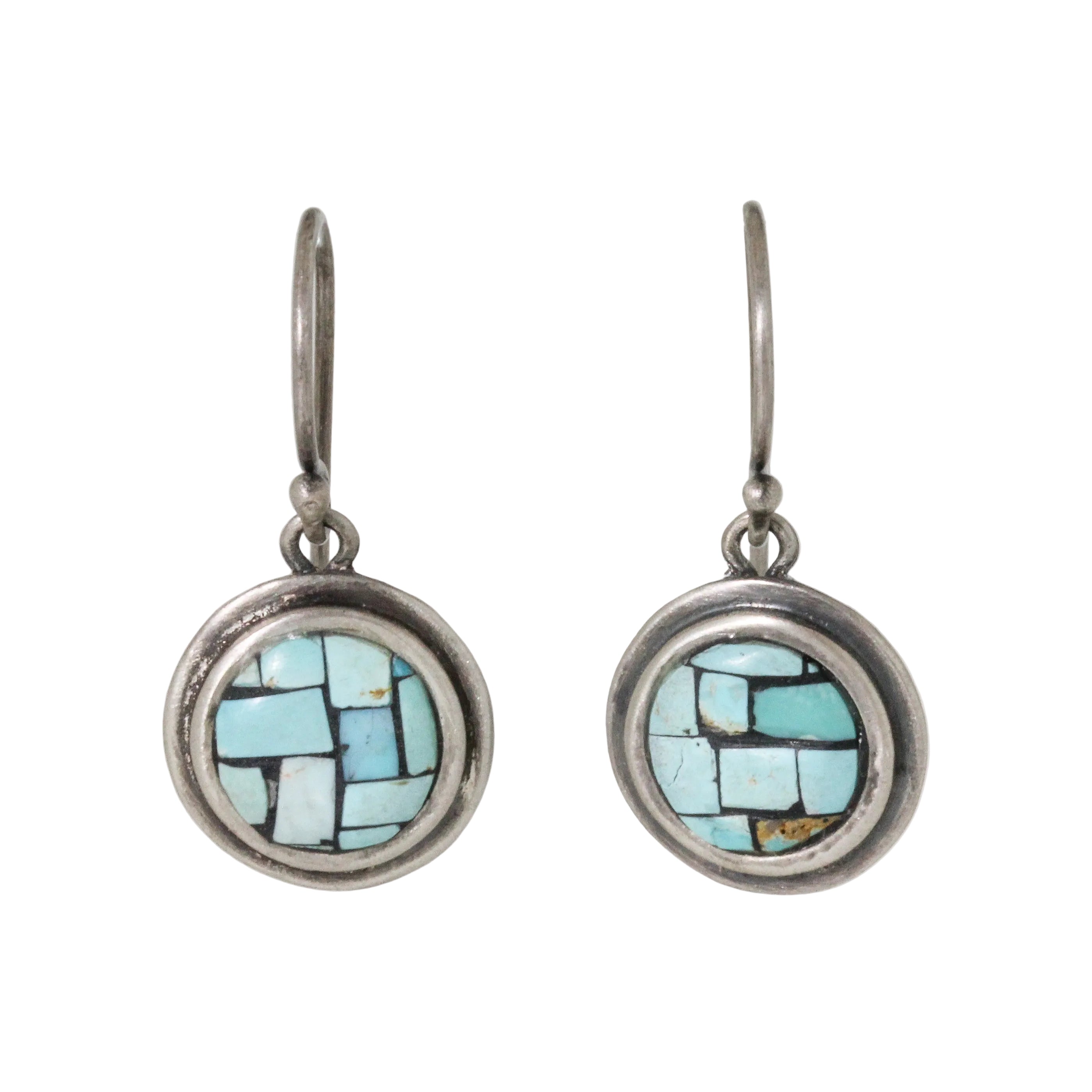 Mosaic Turquoise Earrings