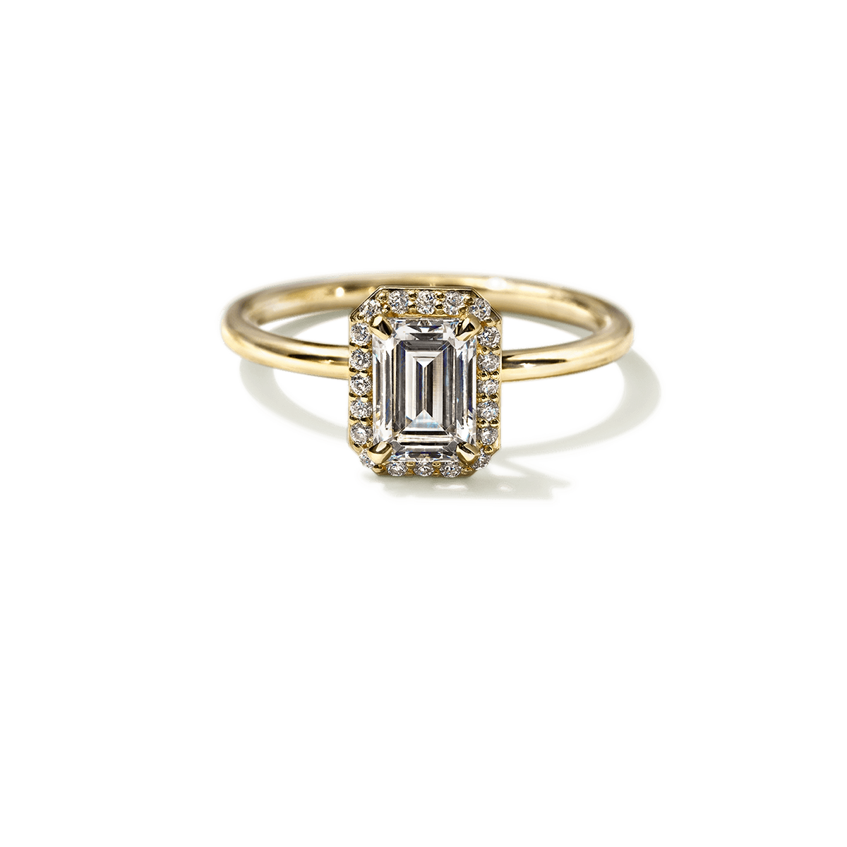 Halo Engagement Ring