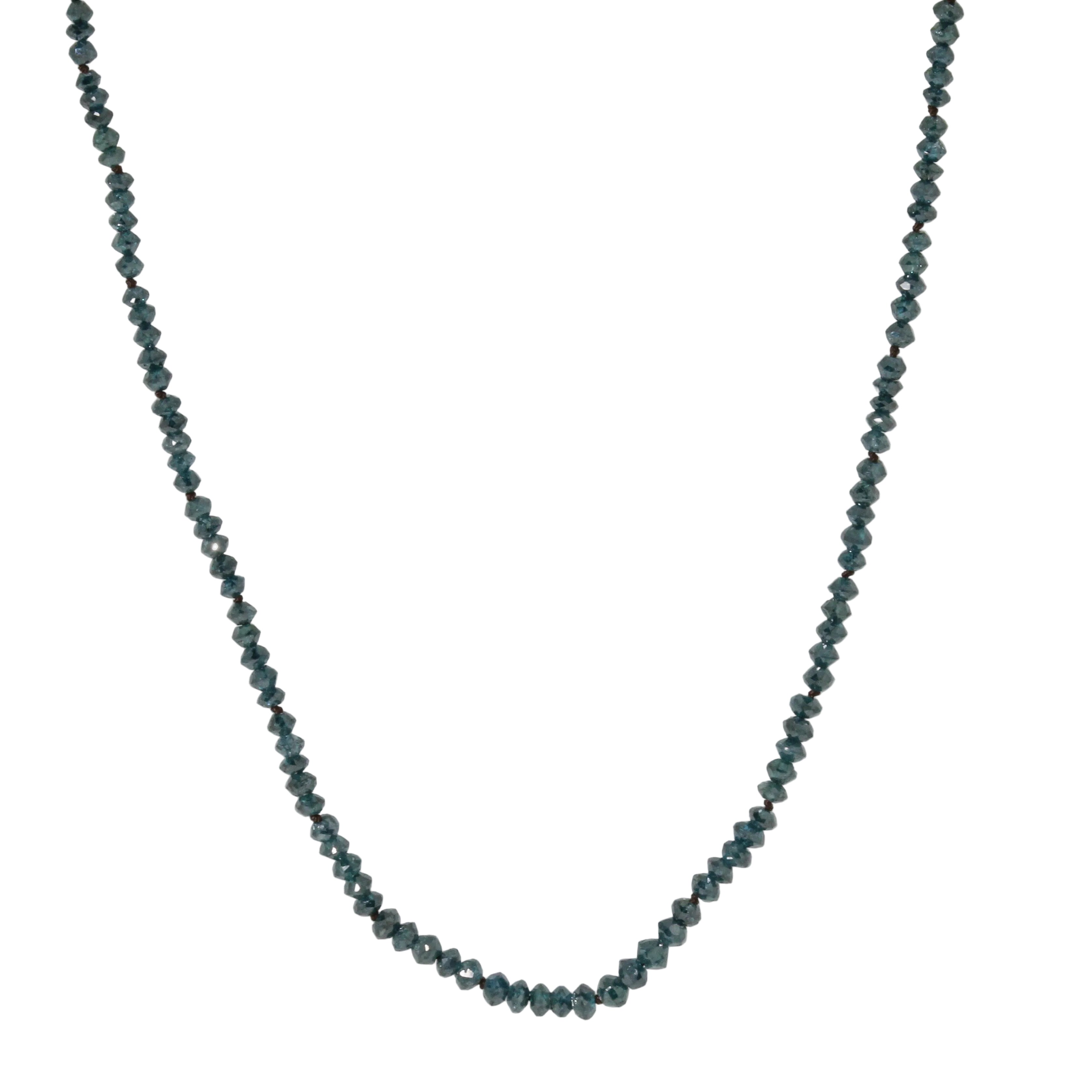 Blue Diamond Strand Necklace-Little Bird by Chemistry