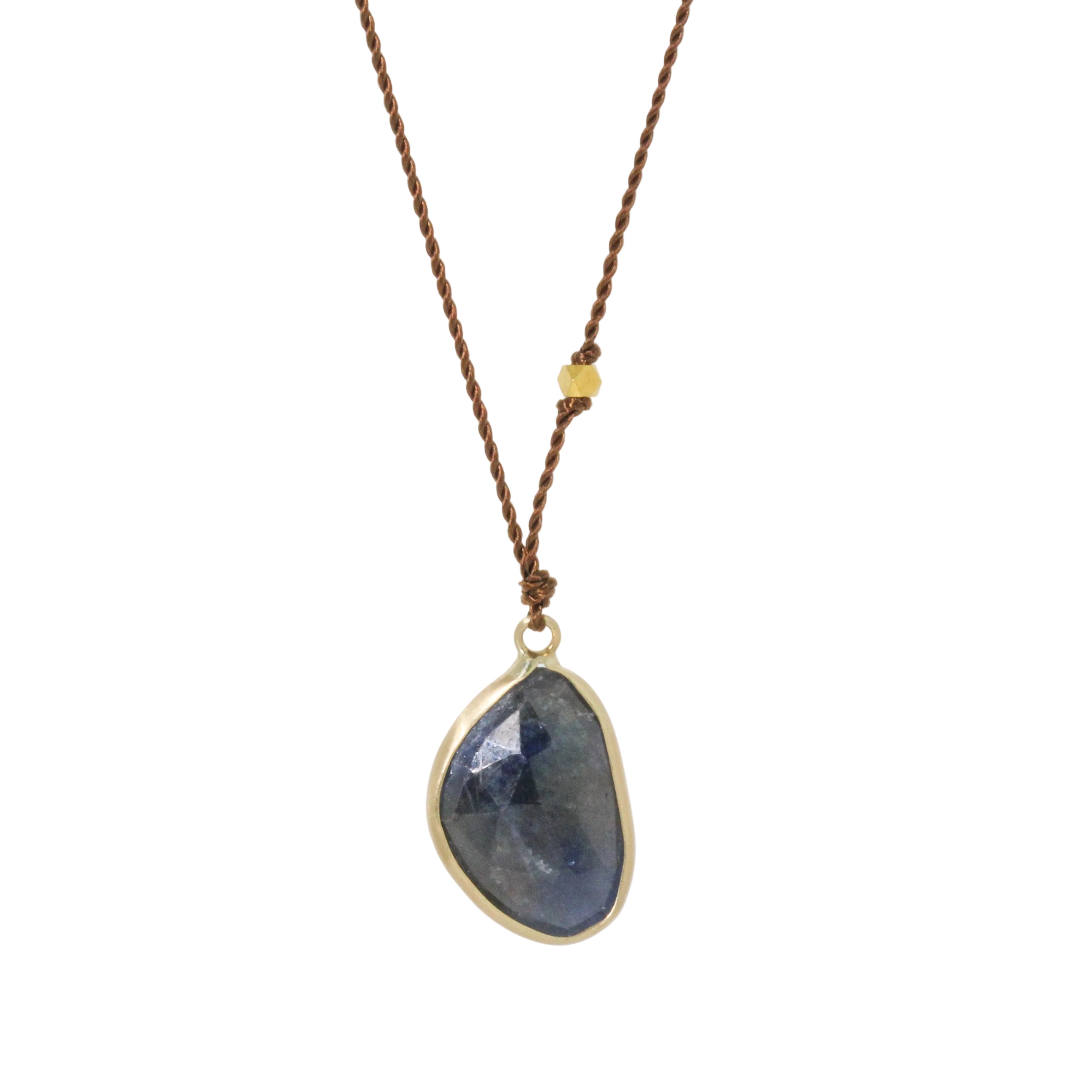 Blue Sapphire Necklace-Margaret Solow