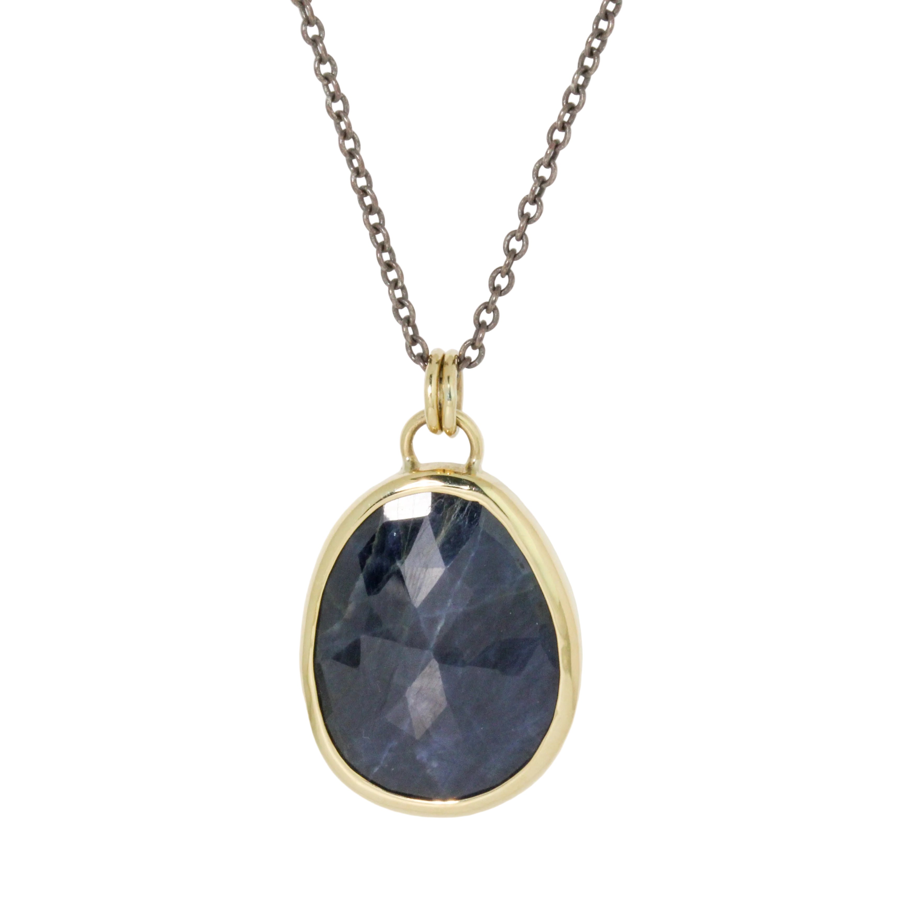 Blue Sapphire Necklace-Sara Thompson
