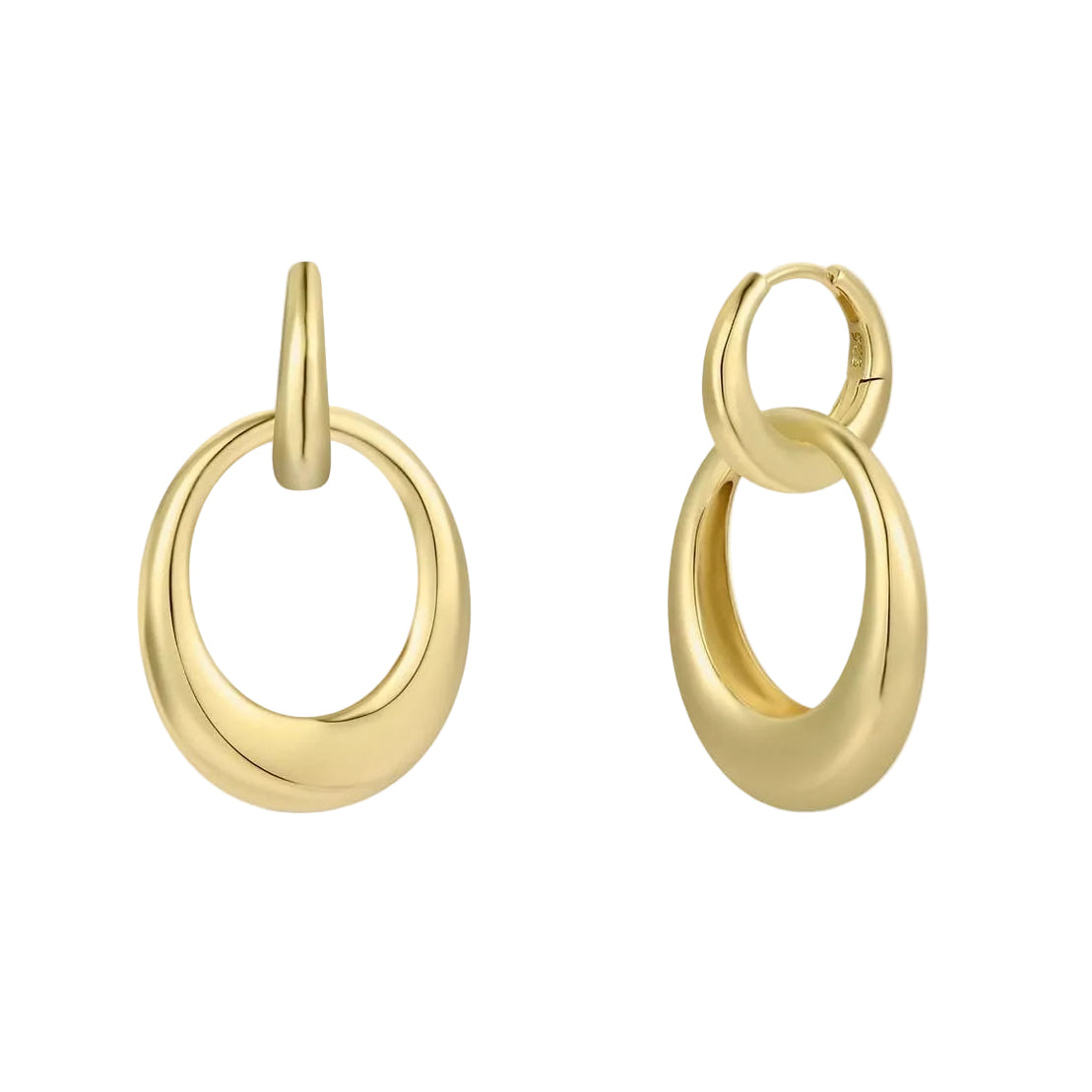 Coupled Drop Earrings-JaxKelly
