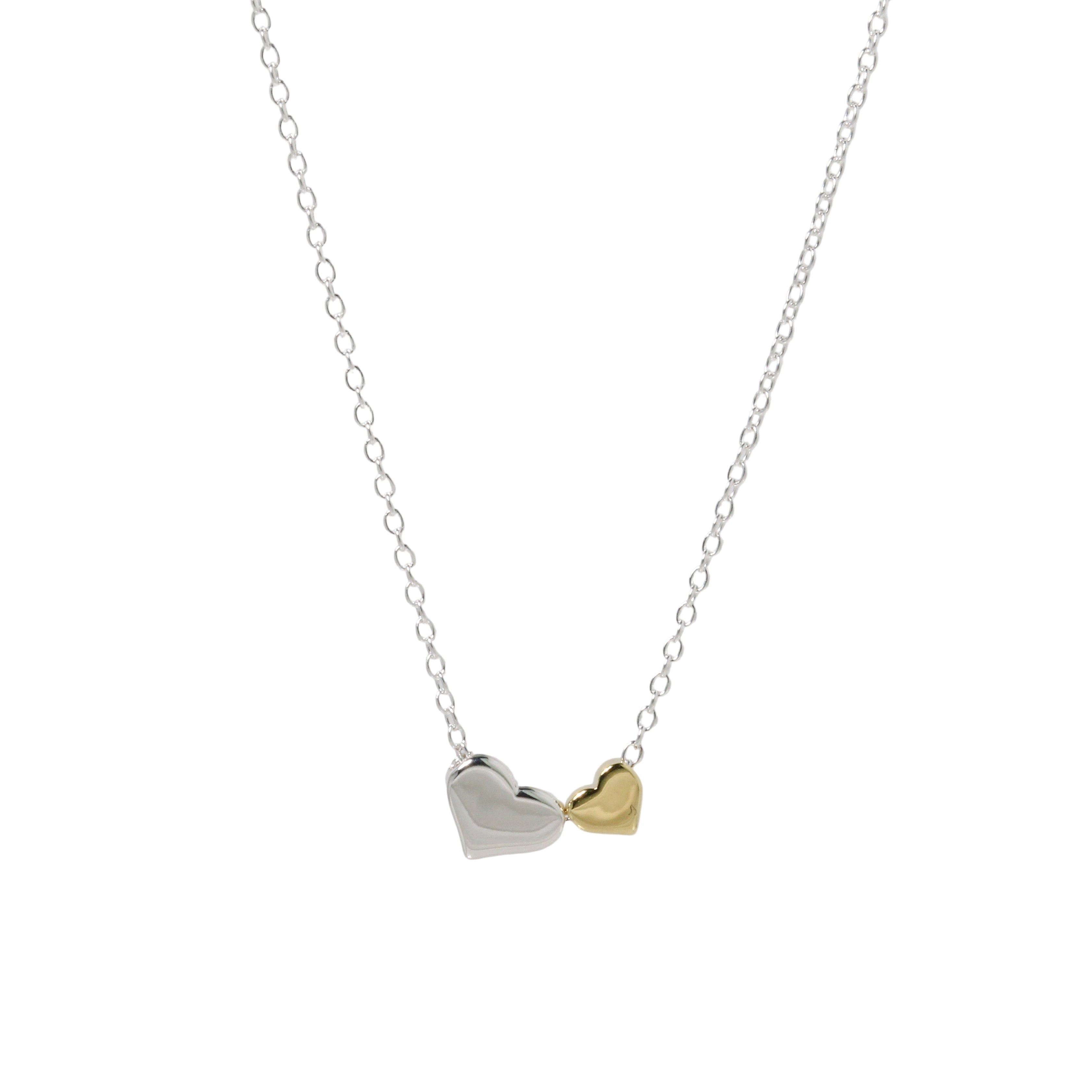 Double Heart Necklace-Chemistry Jewelry