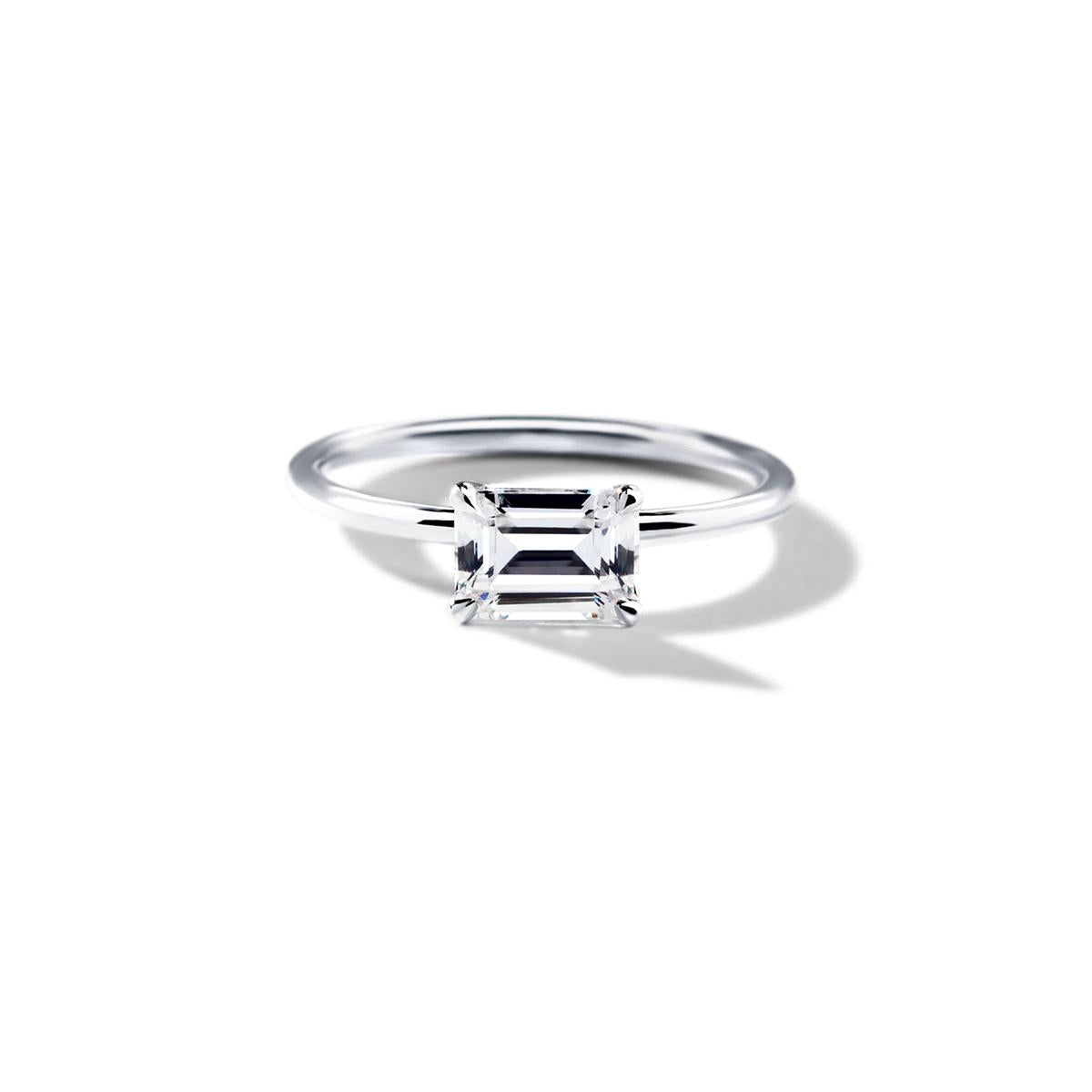 East-West Engagement Ring-Unbridaled Collective