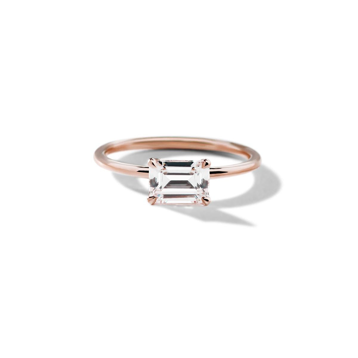 East-West Engagement Ring-Unbridaled Collective