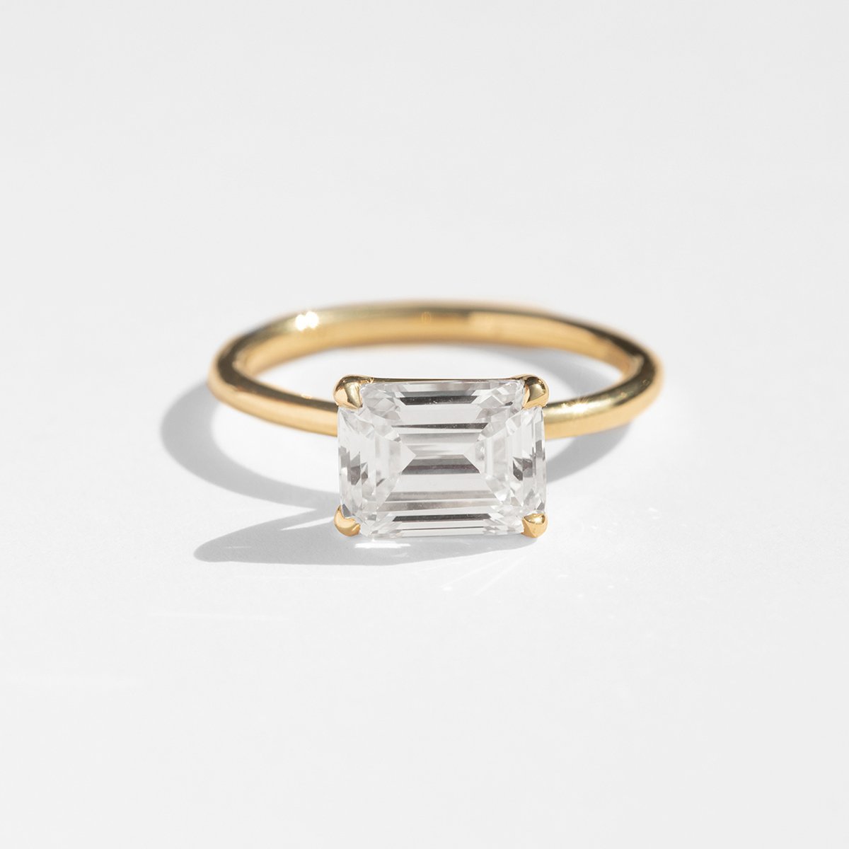 East-West Engagement Ring-Unbridaled Collective