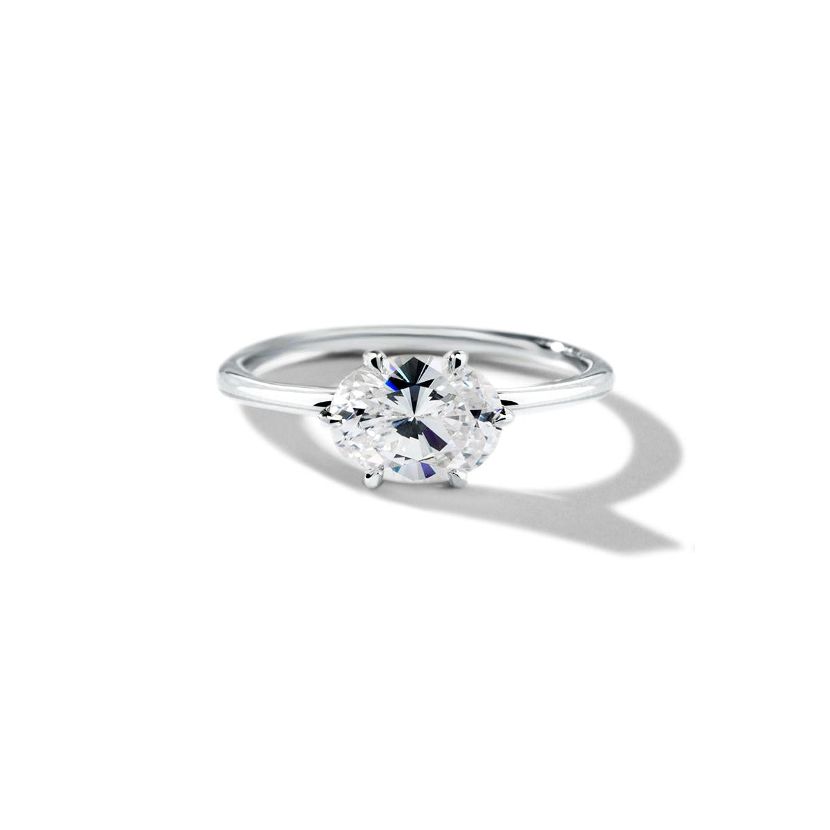 East-West Engagement Ring-Unbridaled Collective