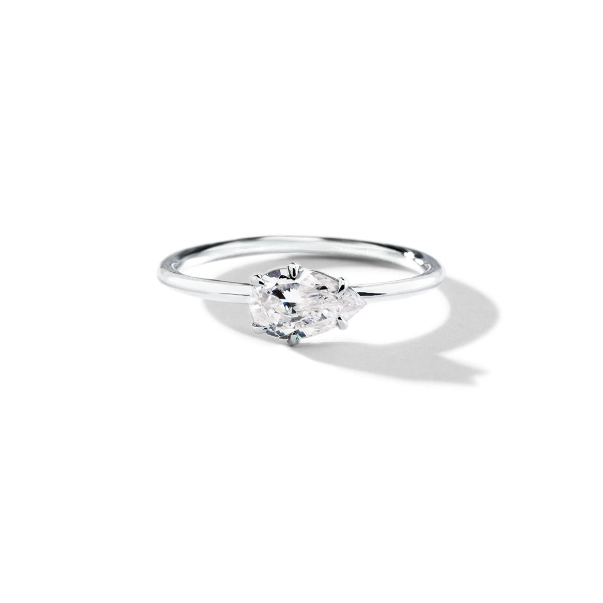 East-West Engagement Ring-Unbridaled Collective