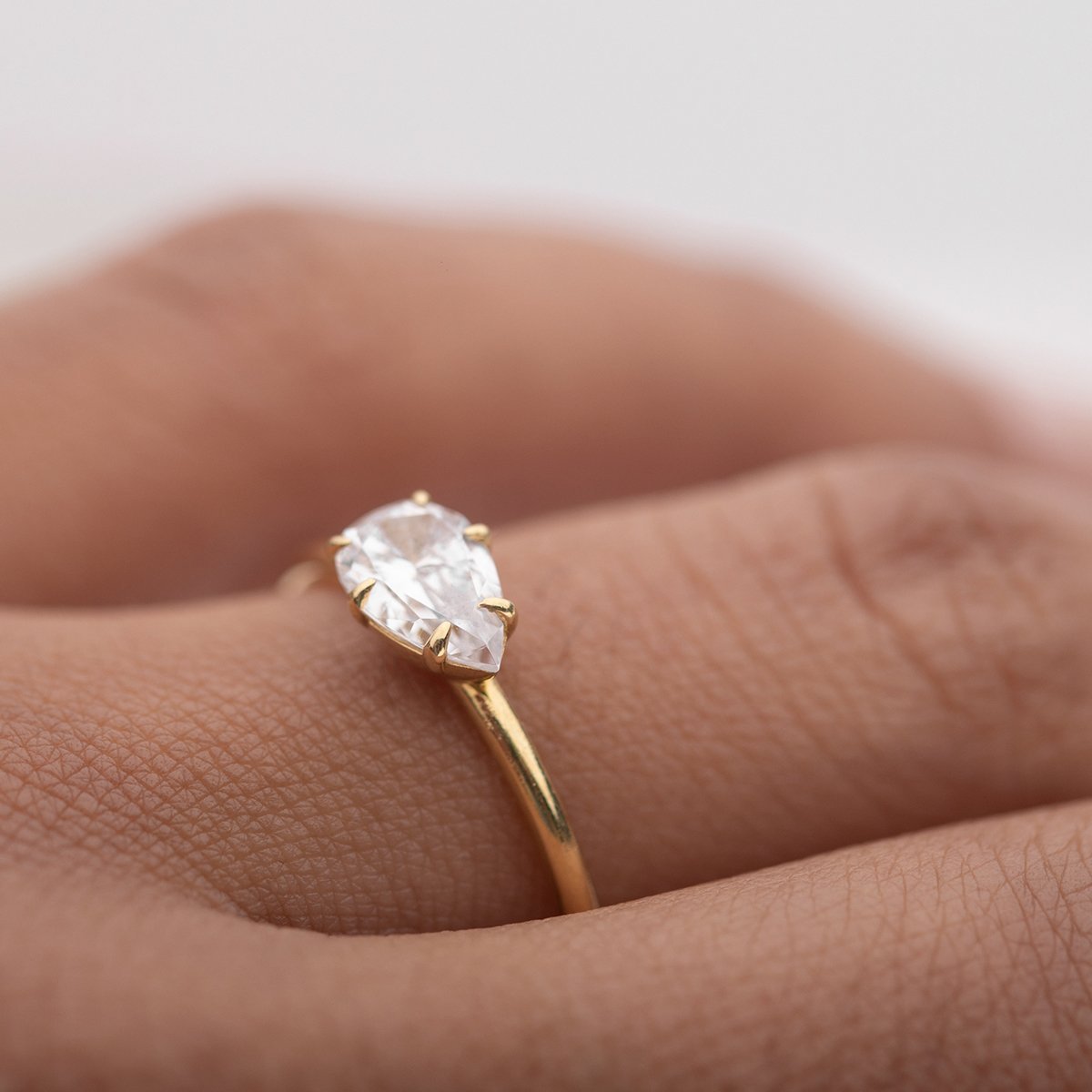 East-West Engagement Ring-Unbridaled Collective