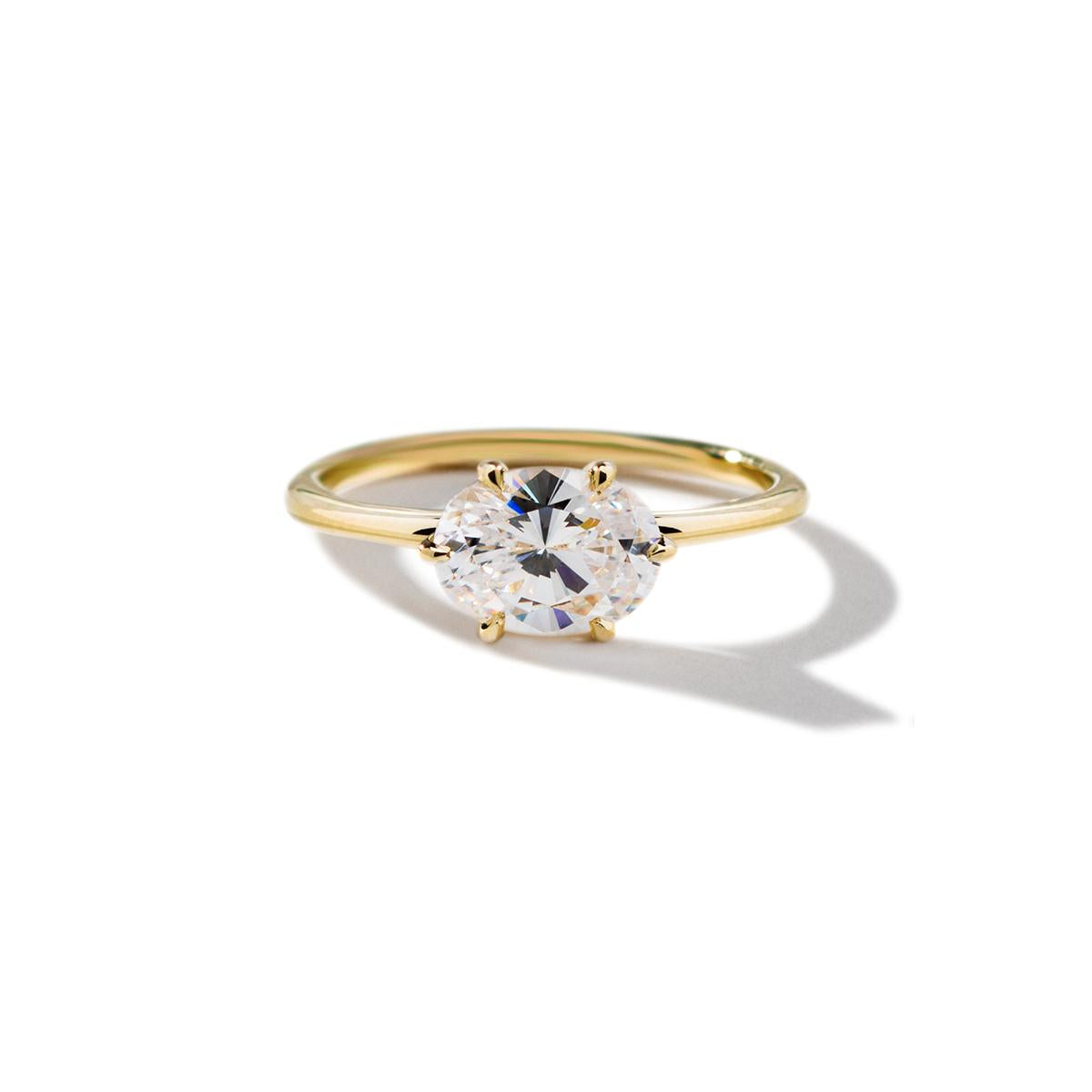 East-West Engagement Ring-Unbridaled Collective