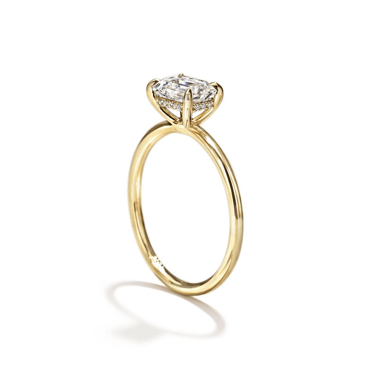 East-West Pixie Engagement Ring-Unbridaled Collective