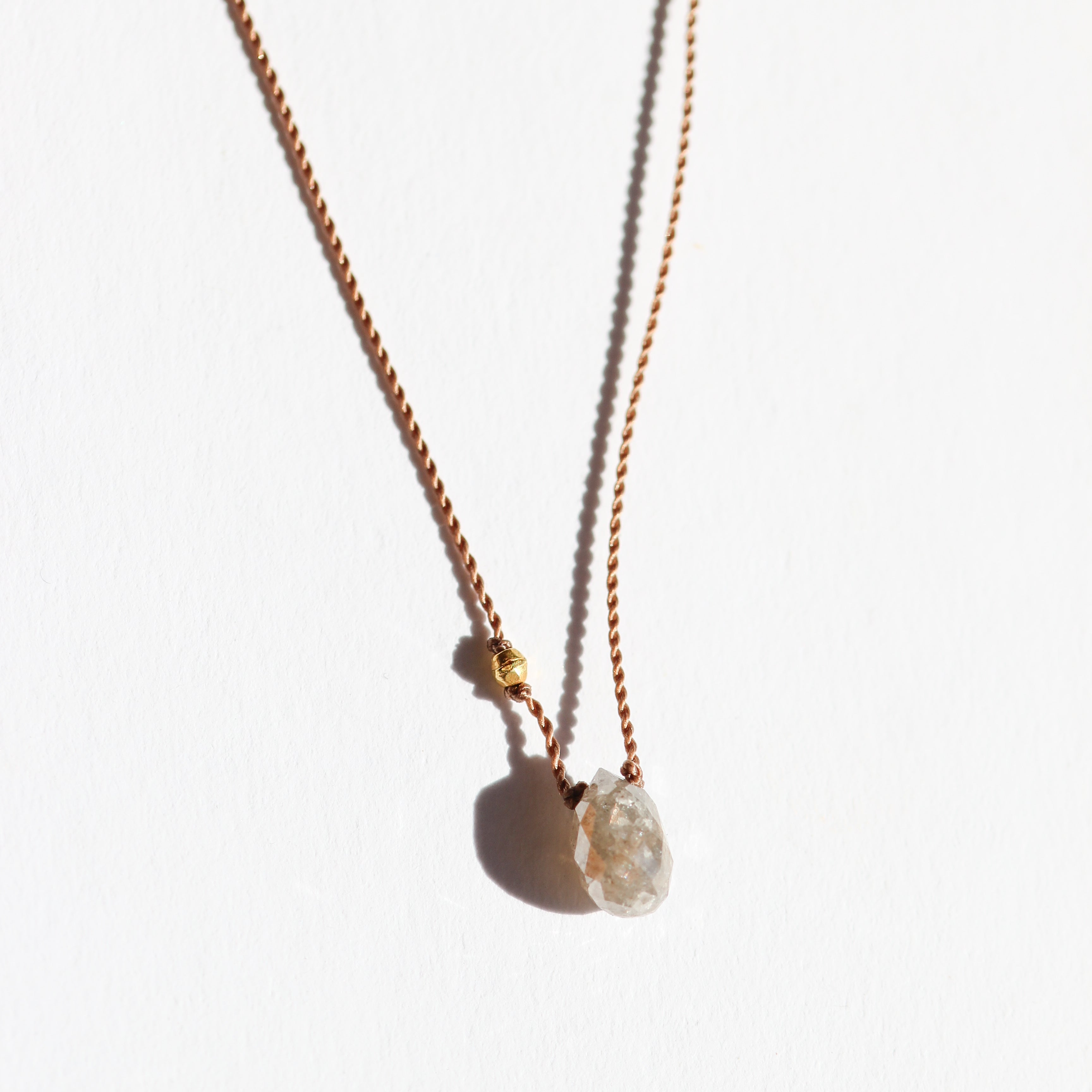 Grey Diamond Necklace-Margaret Solow
