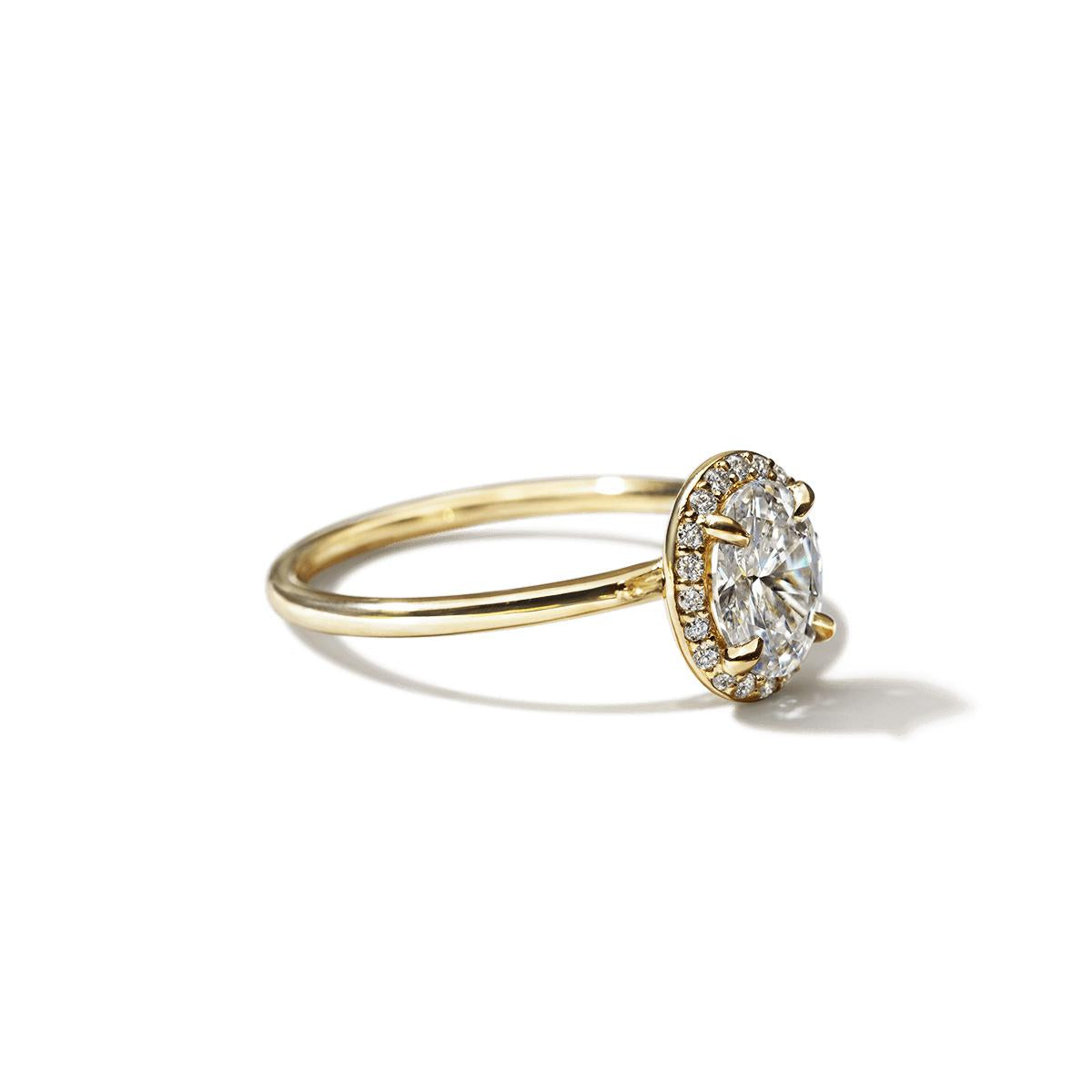 Halo Engagement Ring-Unbridaled Collective