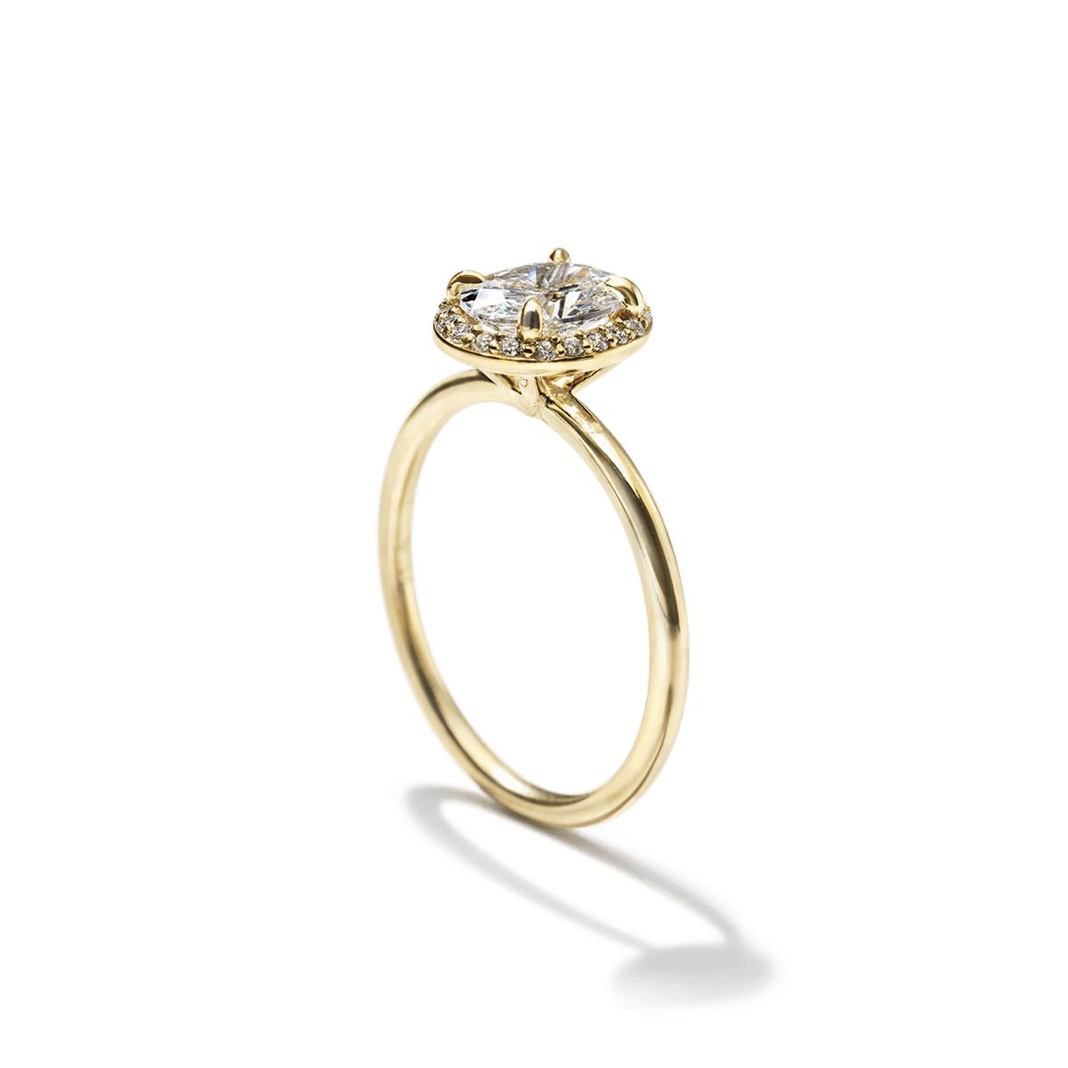 Halo Engagement Ring-Unbridaled Collective
