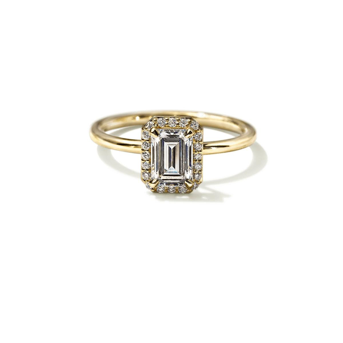 Halo Engagement Ring-Unbridaled Collective