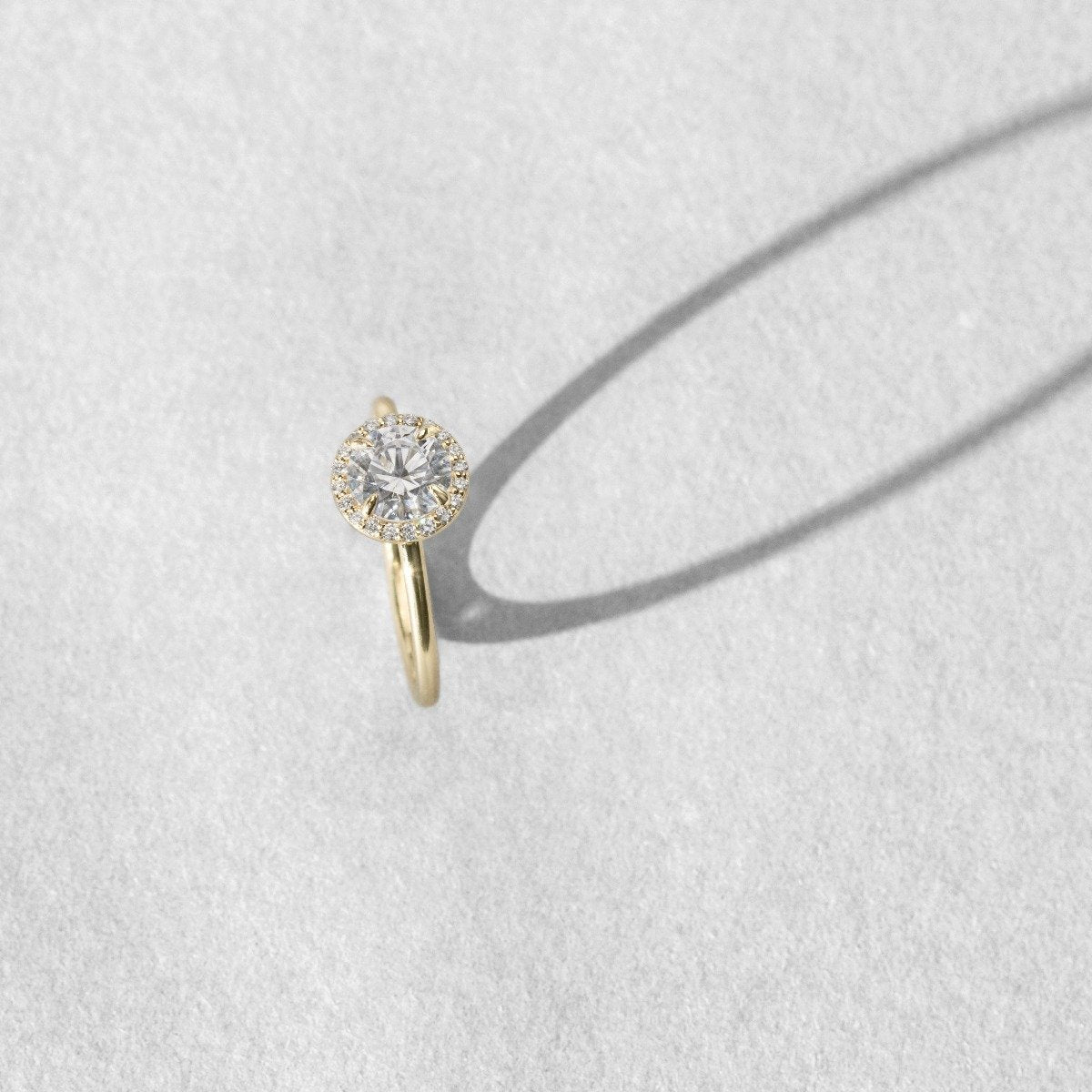Halo Engagement Ring-Unbridaled Collective