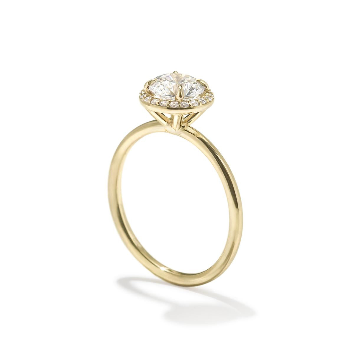 Halo Engagement Ring-Unbridaled Collective
