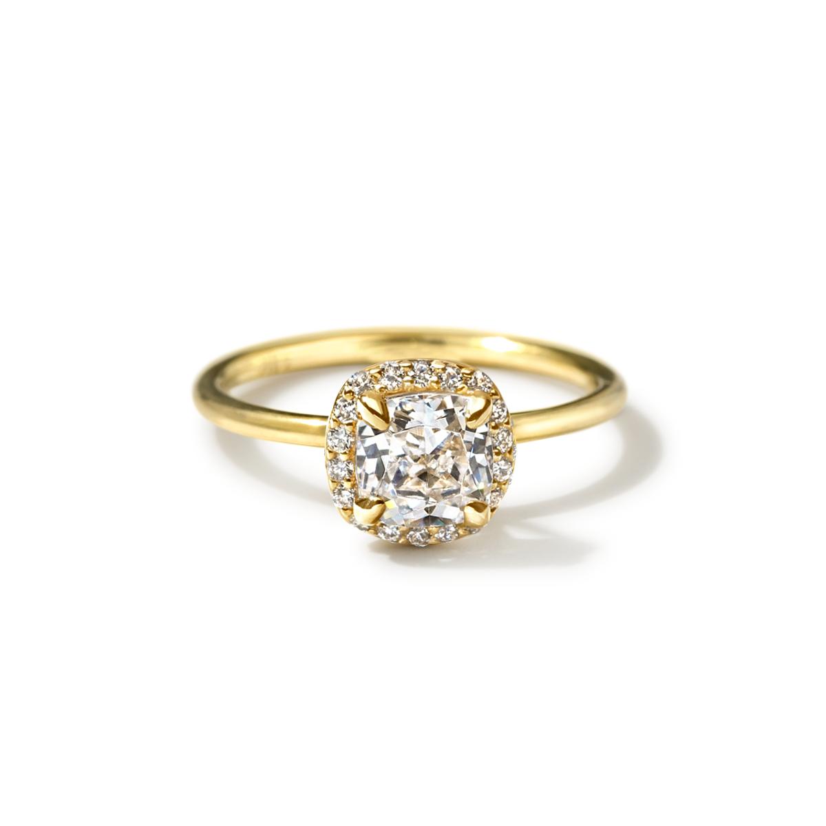 Halo Engagement Ring-Unbridaled Collective