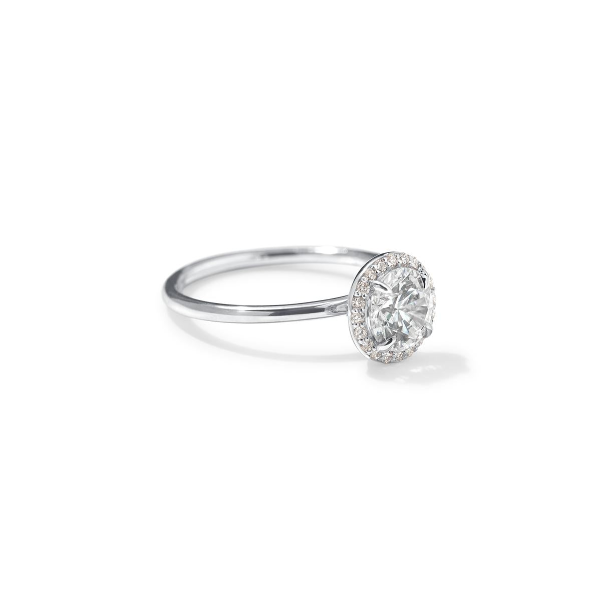 Halo Engagement Ring-Unbridaled Collective